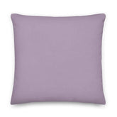 White on Pastel Purple Polka Dots Premium Decorative Pillow Cushion, Pillow, $ 61.50, A Moment Of Now™